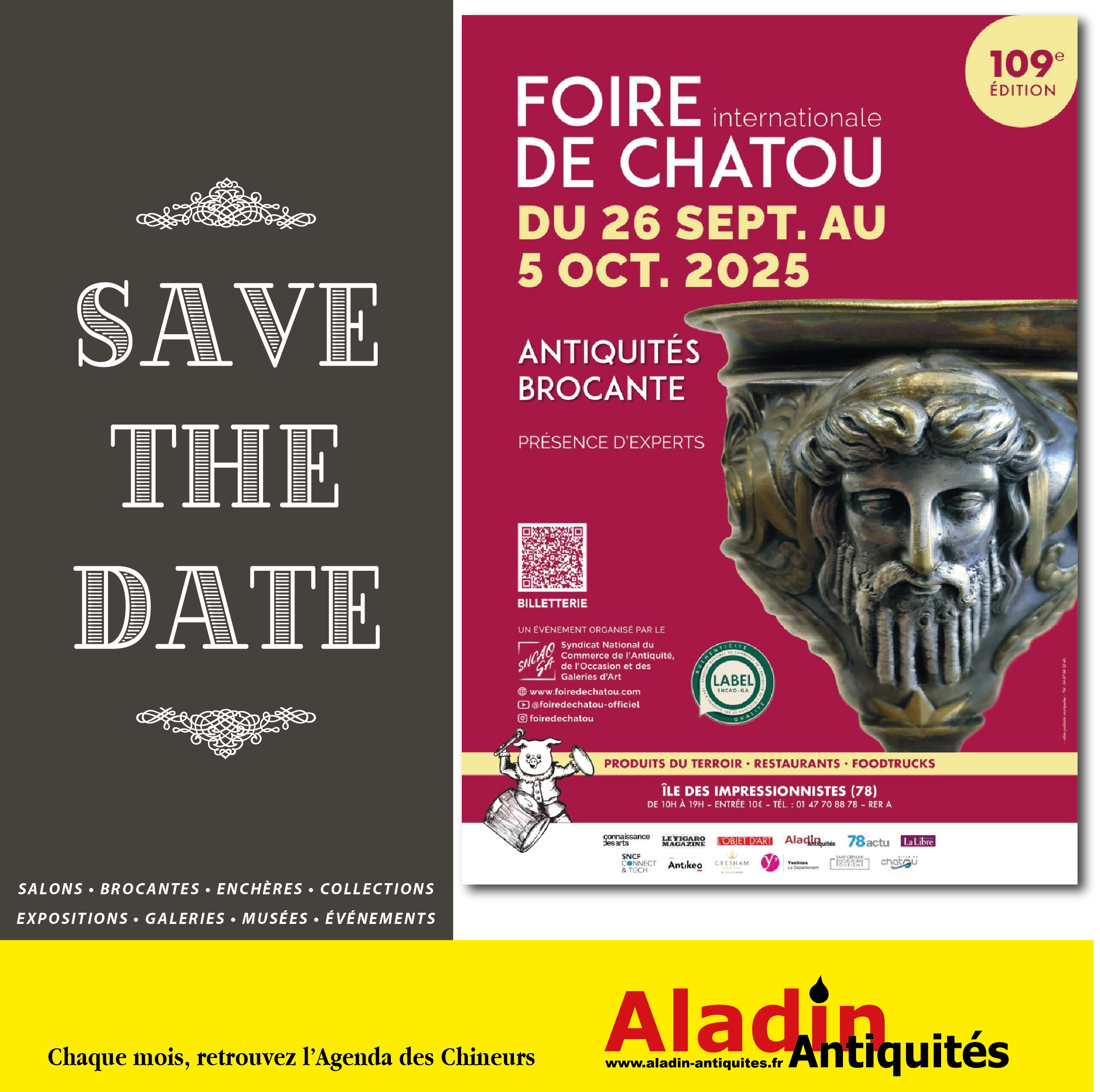 Foire de Chatou aladin magazine