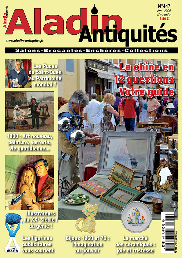 Aladin Antiquités 447 magazine avril 2026
