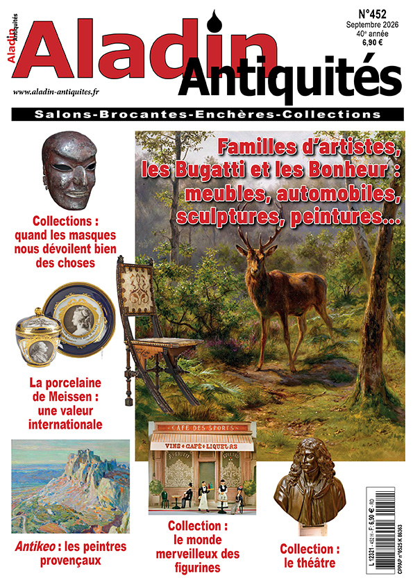 magazine ALADIN antiquités de septembre 2026